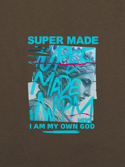 SUPERMADE Art graffiti pattern T-shirt 