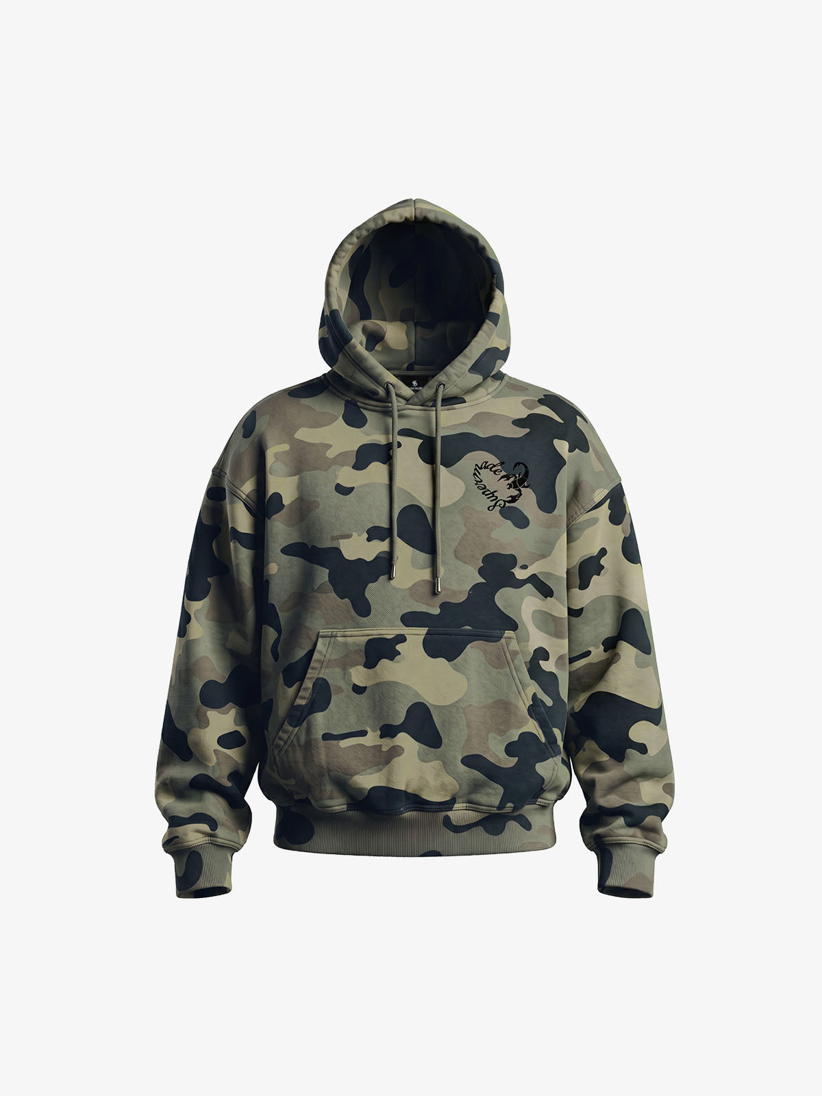 Camo Knit Hoodie
