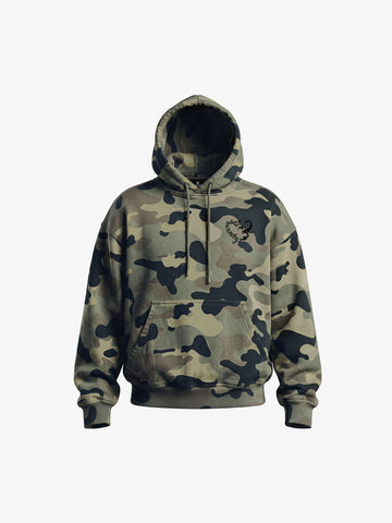 Camo Knit Hoodie