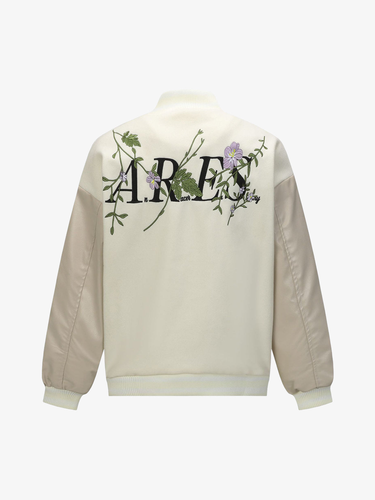 Floral Embroidered Baseball Jacket for Women - Stylish and Versatile Outerwear 