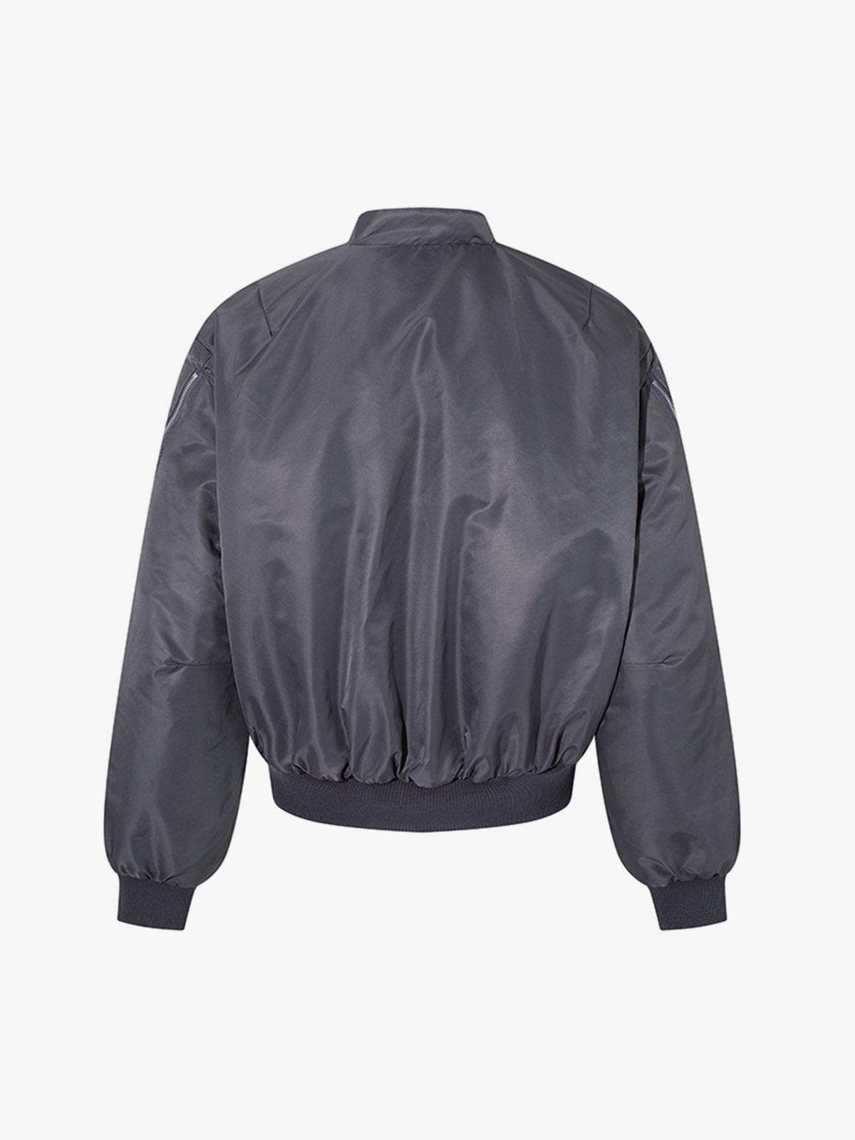 Minimalist Zip Bomber Jacket 