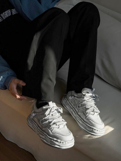 Height-Enhancing Sneakers with Hidden 7.0cm Lift for Everyday Wear 