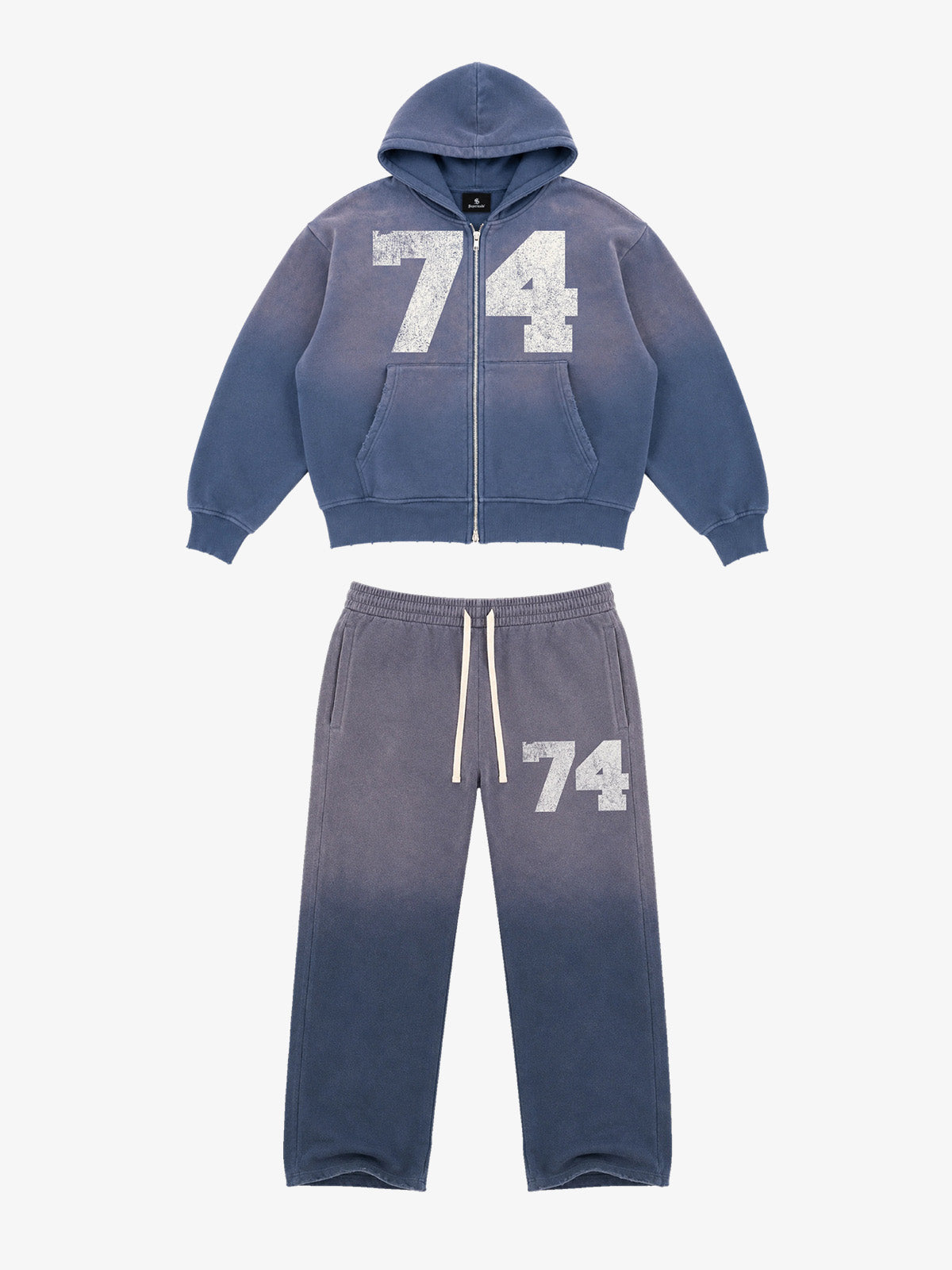 Ombré Number Graphic Matching Set
