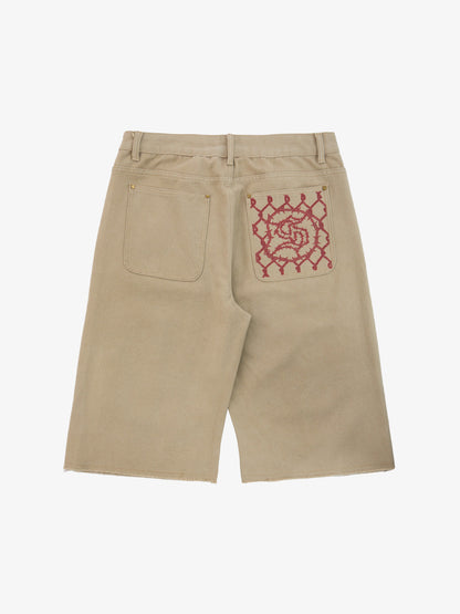 Supermade Multi-Element Appliqué Patchwork Denim Suit 