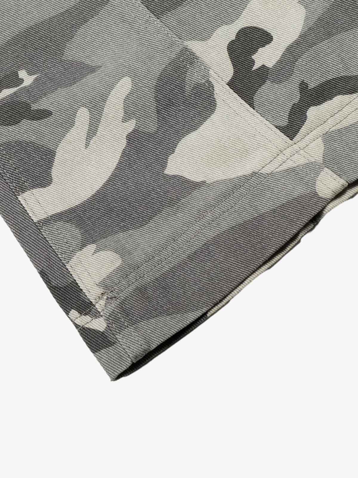 Street Camo Multi-Pocket Cargo Baggy Pants 