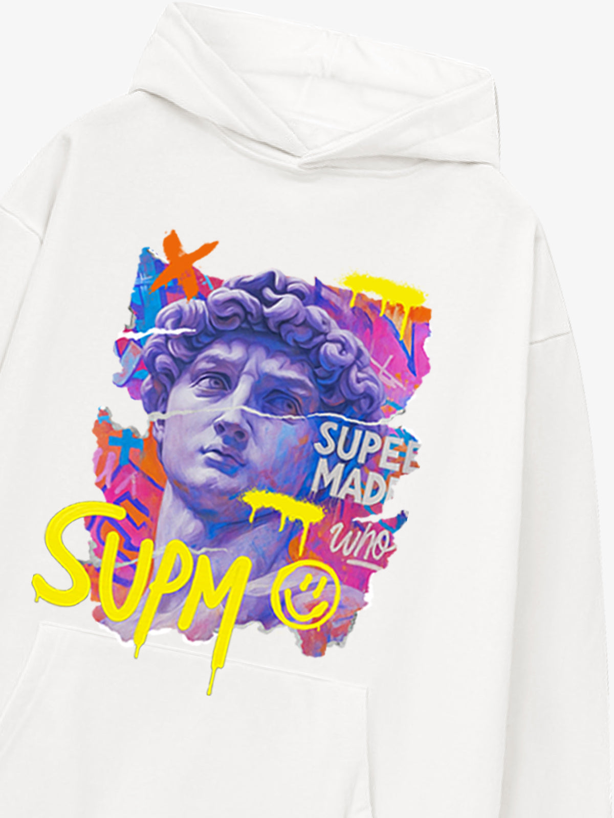Graffiti David Statue Hoodie 