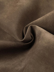 Suede Button Boxy Fit Jacket