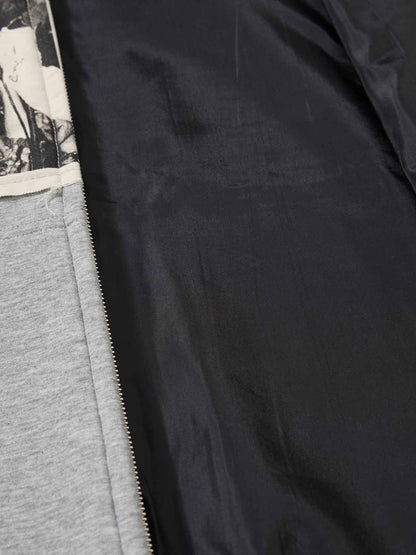 Stylish Graphic Hoodie with Unique Photo Print Design 