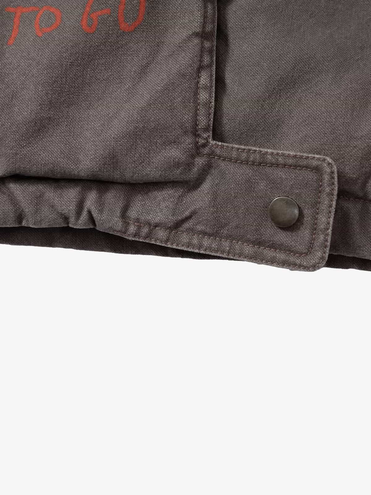 Winter-Ready Corduroy Jacket with Faux Fur Trim for Men 