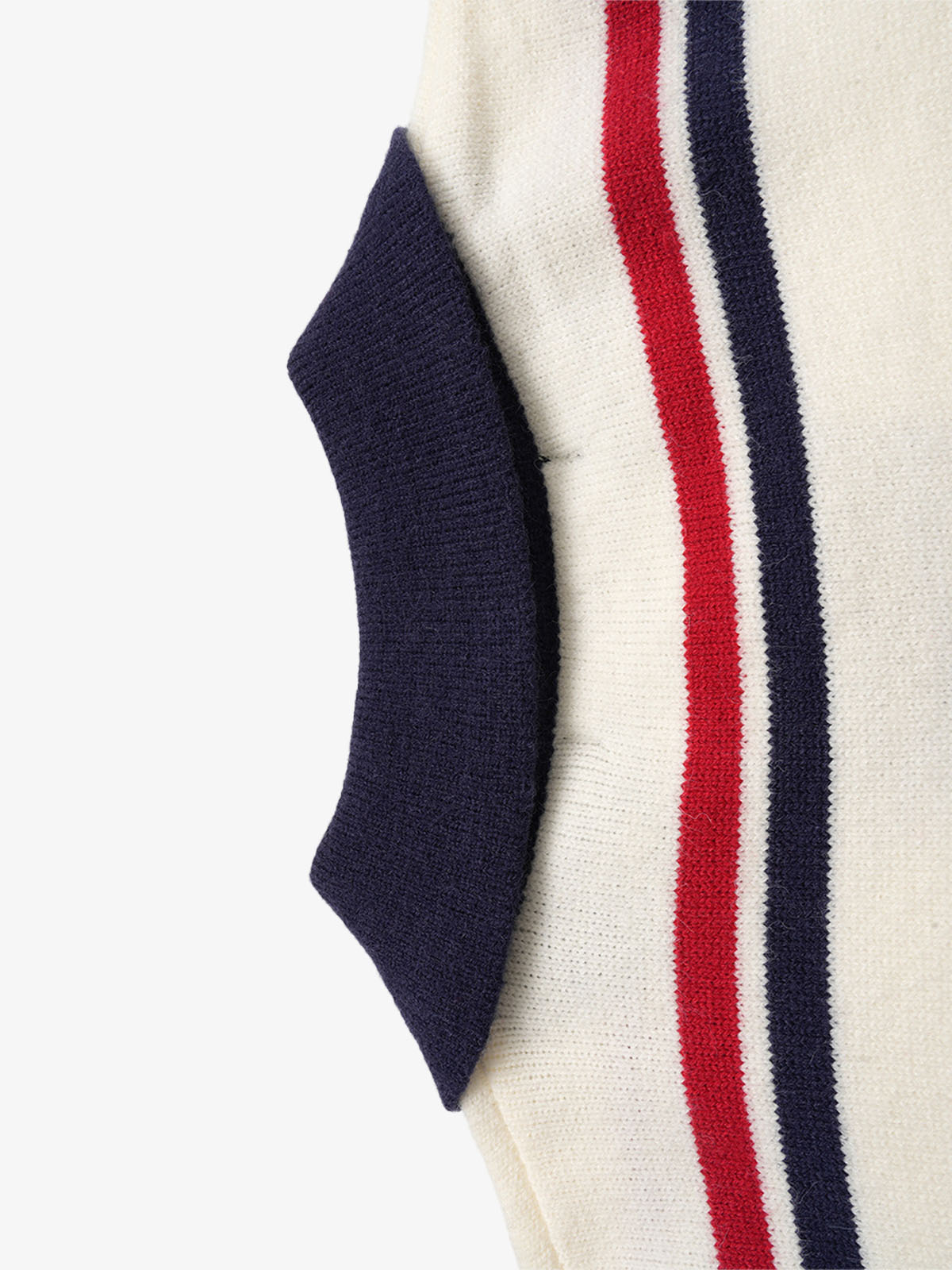 Striped Polo Sweater for Casual and Sporty Looks 