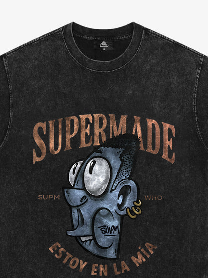 Graphic Print T-Shirt with Bold Artwork and Trendy Design 