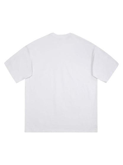 Thesupermade Street Paperclip Heart Hip Hop T-shirt 