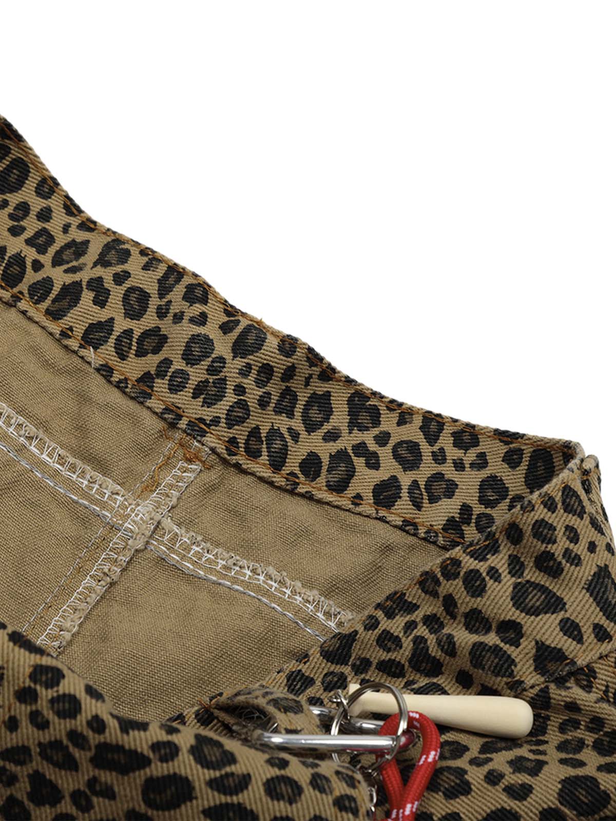Cheetah Print Barrel Pants
