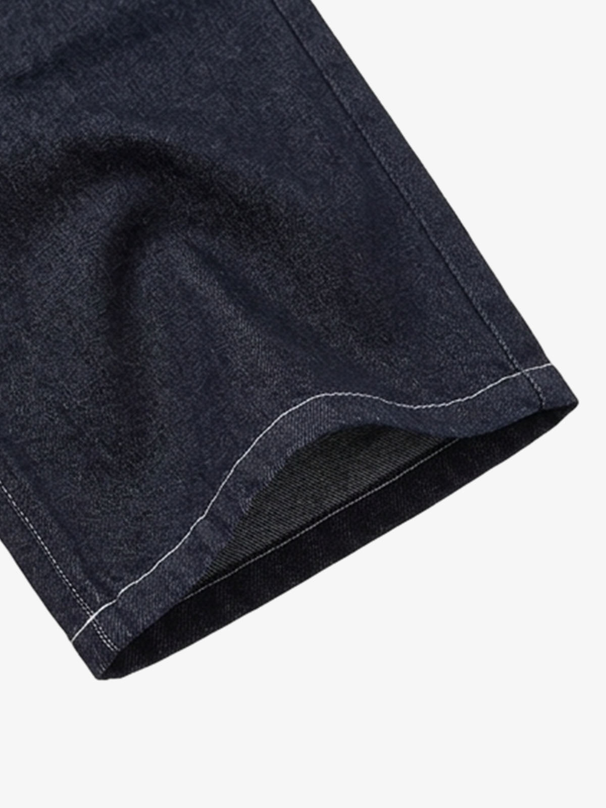 Multi-Pocket Raw Denim Baggy Jeans