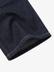 Multi-Pocket Raw Denim Baggy Jeans