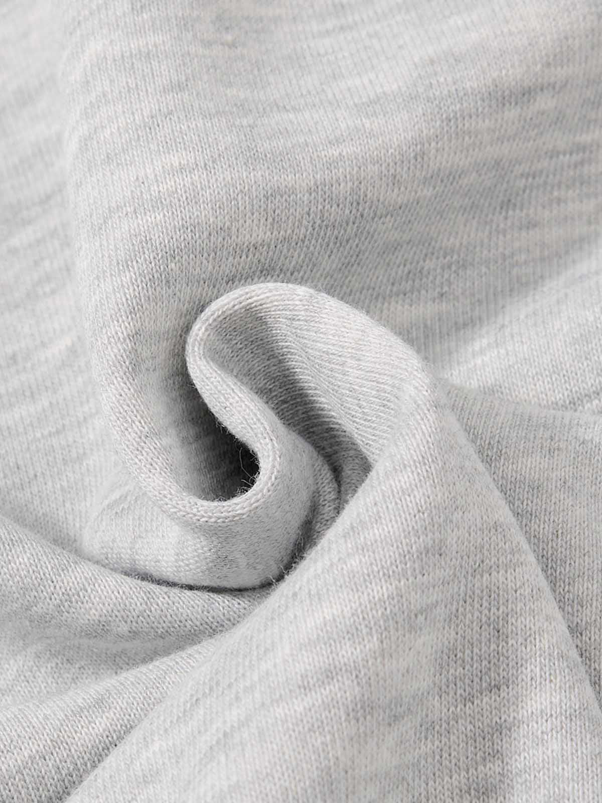 Napoleon Cord Embroidery Boxy Zip-Up Hoodie