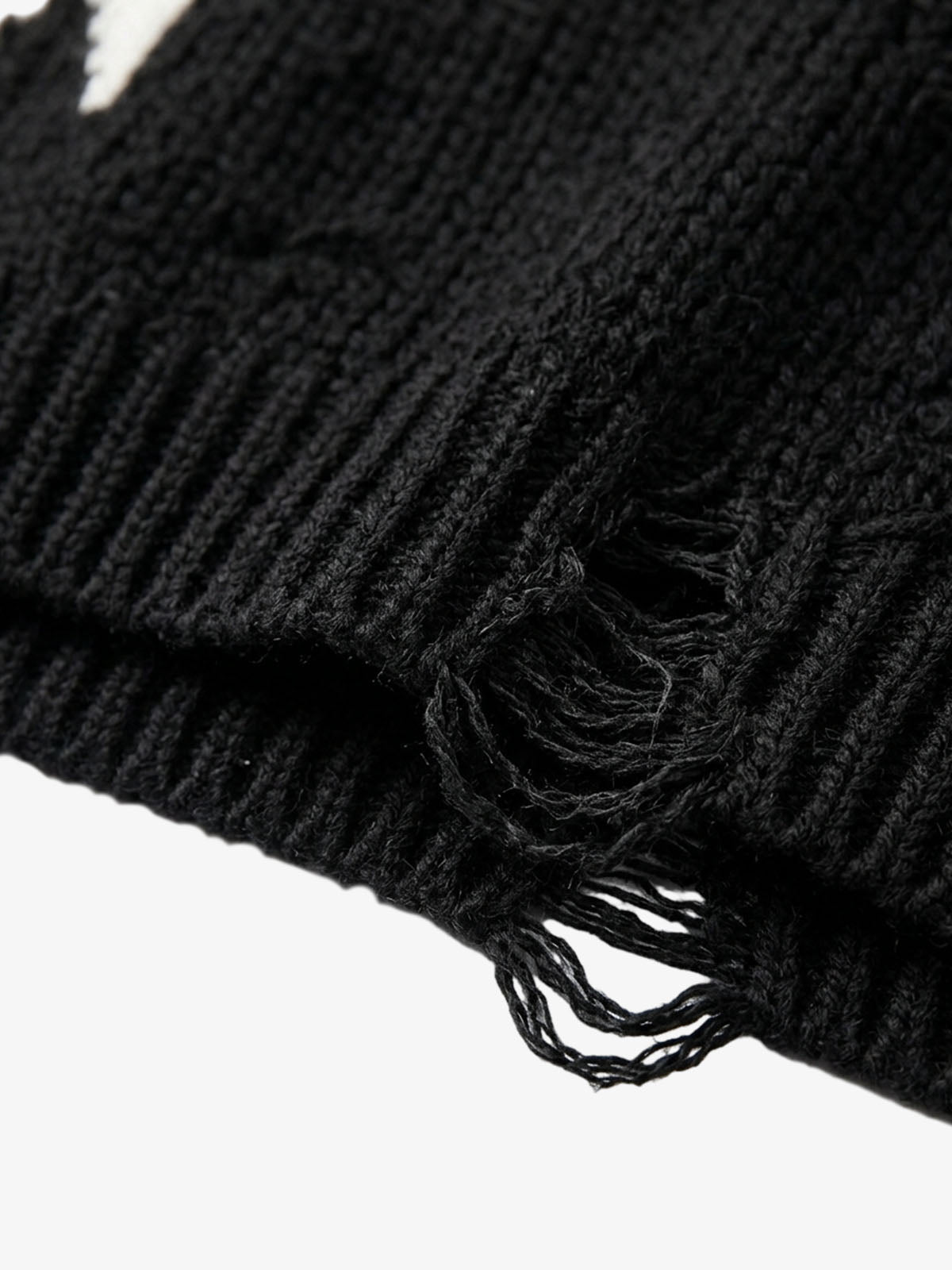 Salt Bones Skull Graphic Knit Sweater