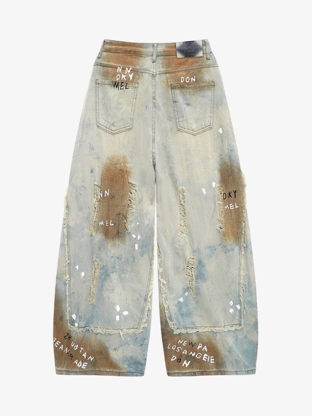 Distressed Ripped Jeans