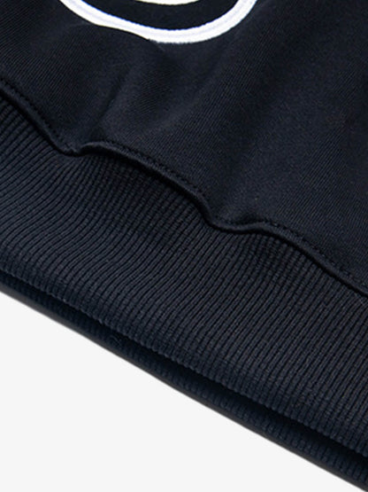 Retro Cat Collar Pocket Hoodie 