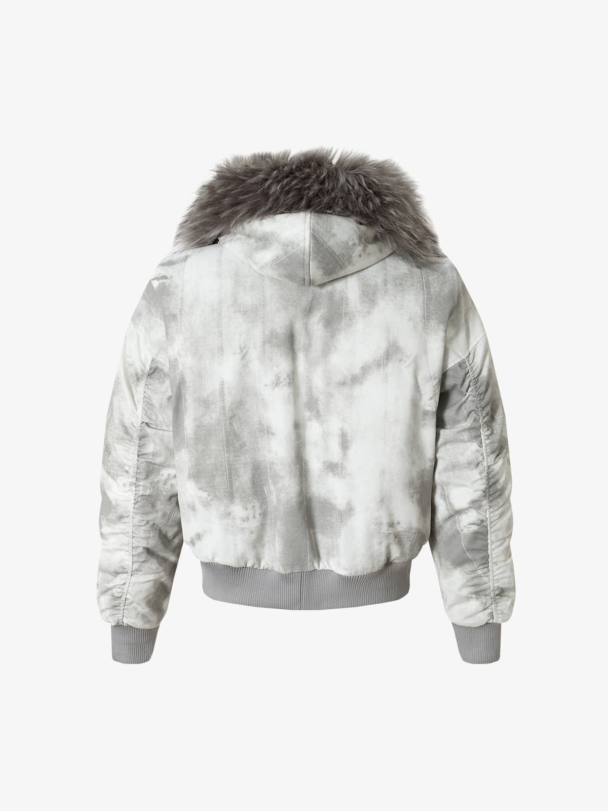 Winter-Ready Corduroy Jacket with Faux Fur Trim for Men 