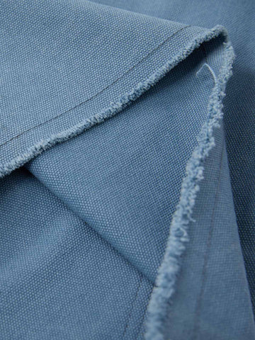 Supermade Multi-Element Appliqué Patchwork Denim Suit - 2593 