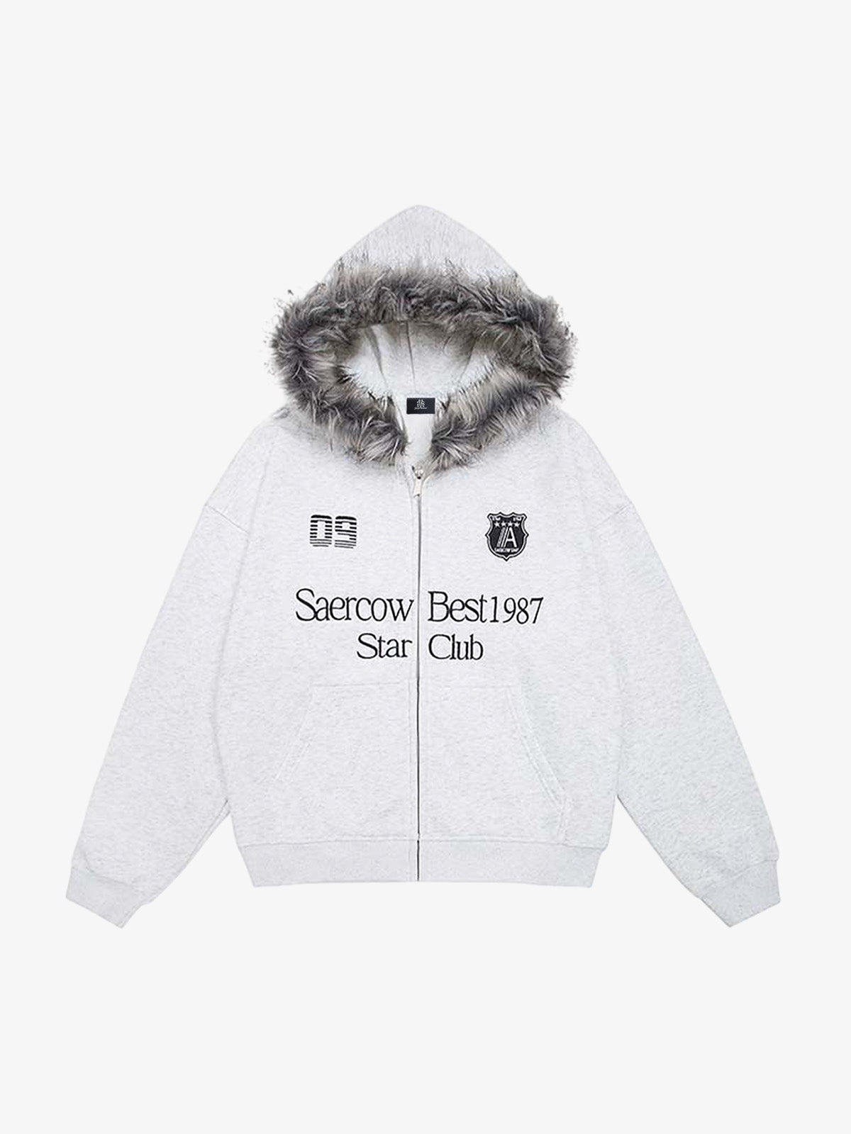 Winter Warmth Hooded Jacket with Faux Fur Trim - Perfect for Casual and Outdoor Wear 