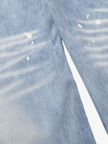Washed Splatter-Paint Jeans 