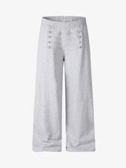 Napoleon Metal Button Baggy Sweatpants