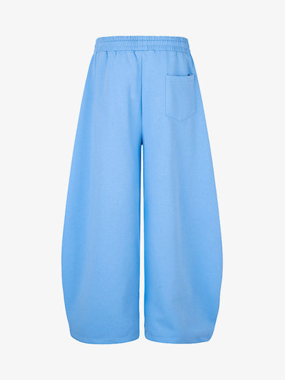 Studded Wide-Leg Sweatpants
