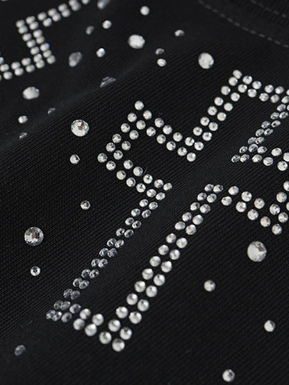 Rhinestone Cross Tank Top