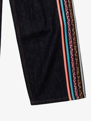 Contrast Tape Heavyweight Denim Pants