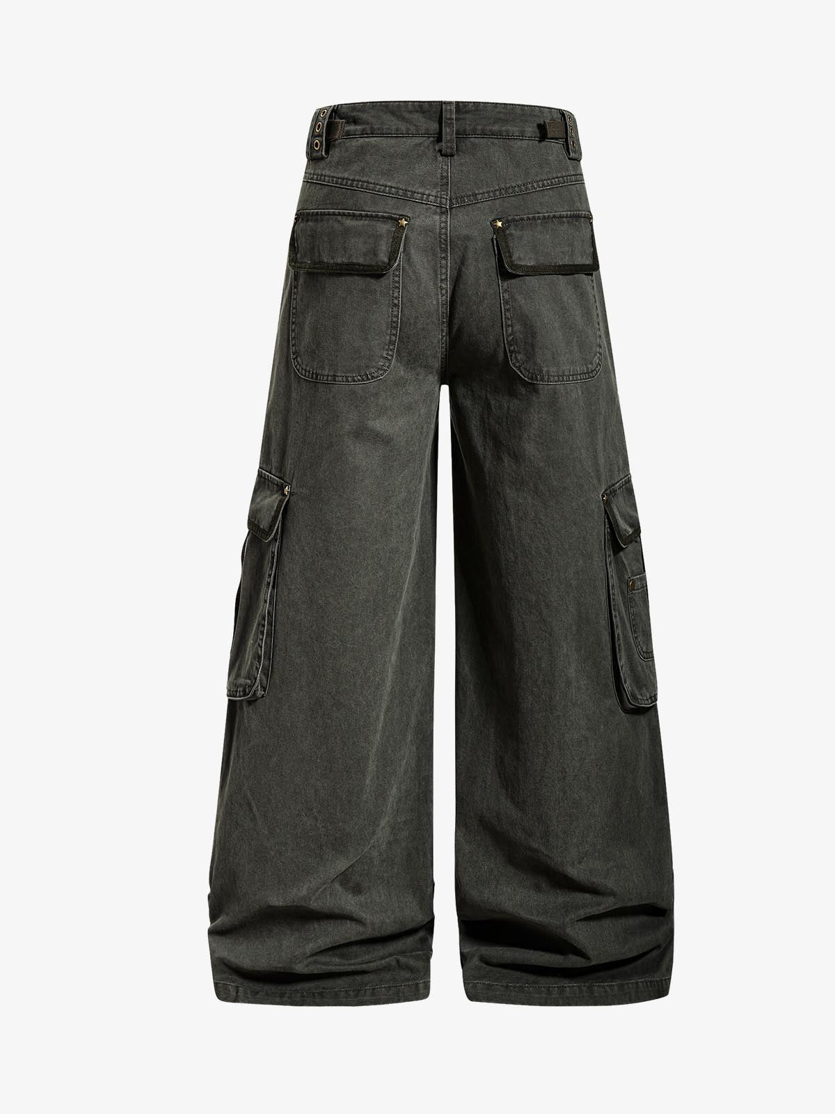 Streetwear Multi-Pocket Baggy Cargo Pants 