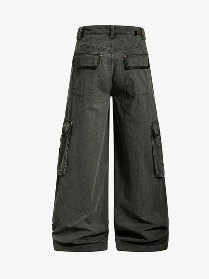 Streetwear Multi-Pocket Baggy Cargo Pants 