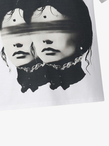 Surreal Twin Portrait T-Shirt