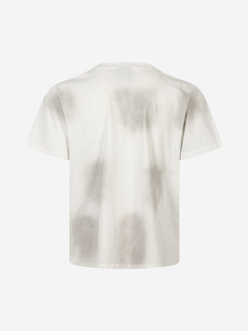 Vintage Washed Logo Print T-Shirt