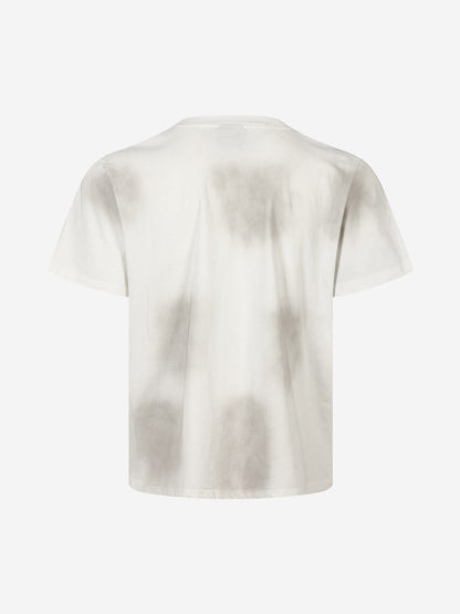 Vintage Washed Logo Print T-Shirt