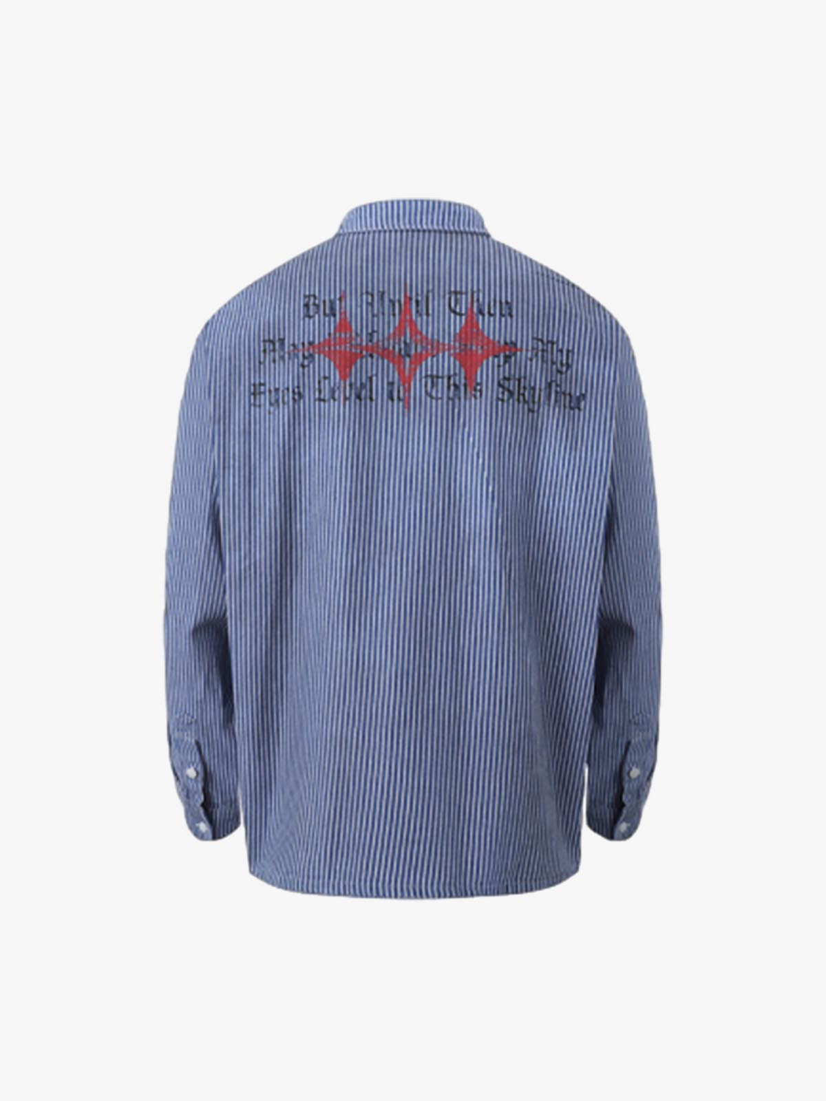 Stylish Plaid Shirt with Bold Typography for Men - Perfect for Casual and Creative Outfits 