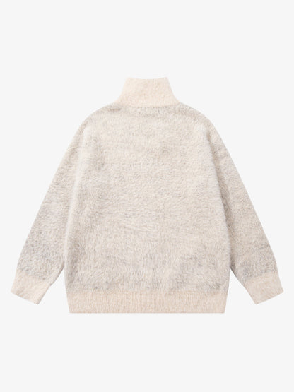 Cozy Pink Patterned Sweater for Women - Perfect for Fall and Winter Outfits 