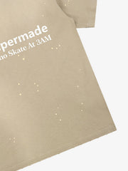 Vintage Washed Supermade Crest Logo T-Shirt 