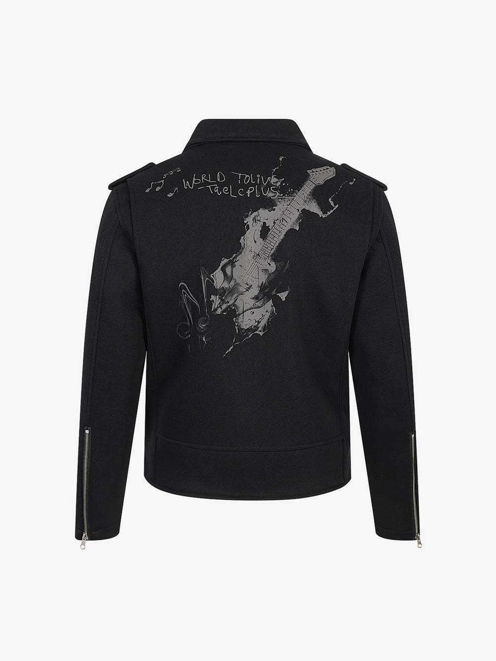 Arbeitsjacke mit Street-Rock-Print