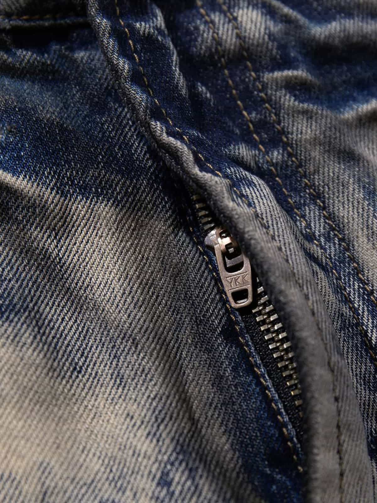 Wide-Leg Tie-Dye Denim Pants for Women - Fashionable and Comfortable Design 