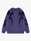 Jacquard Knit Sweater