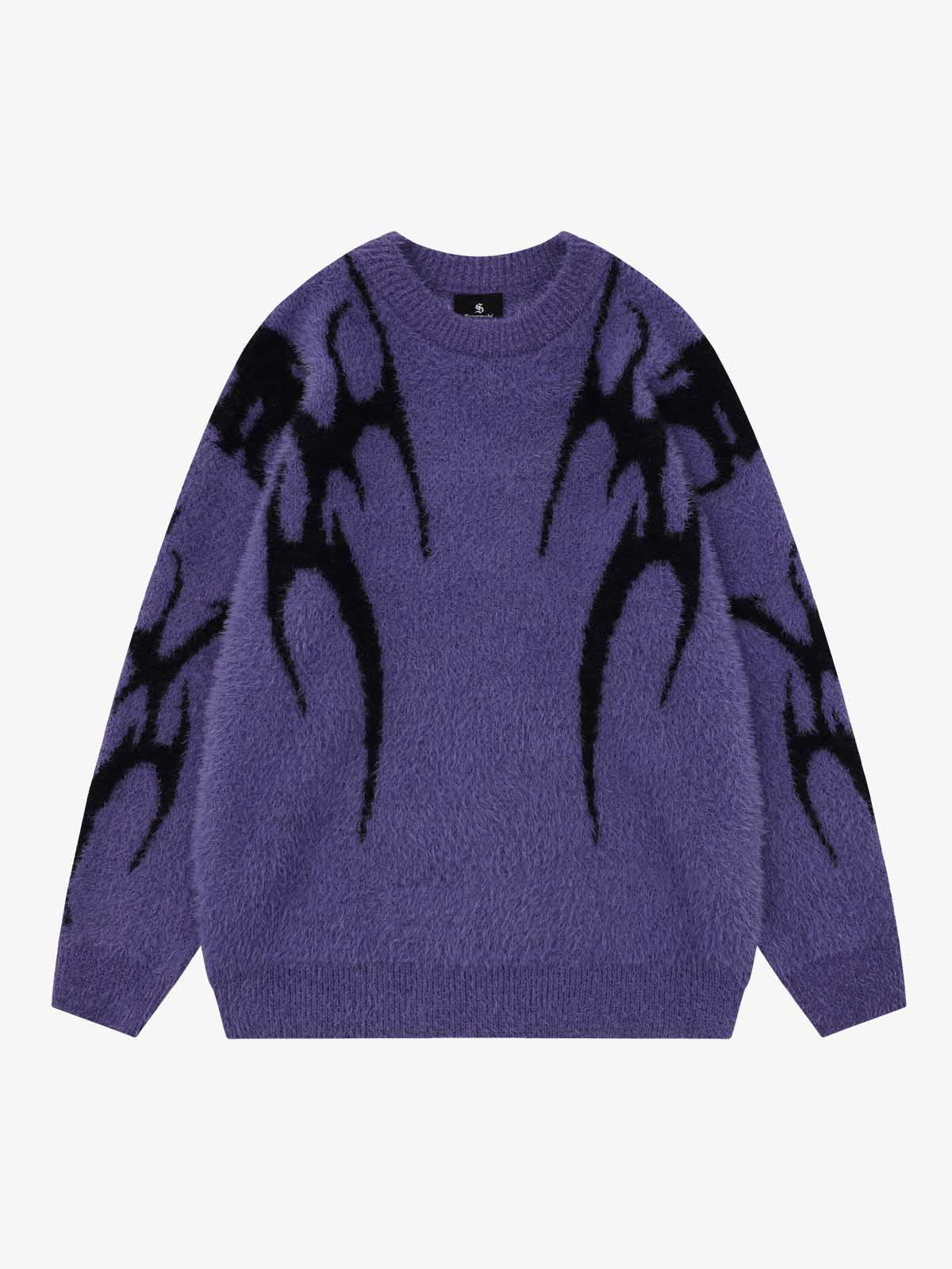 Jacquard-Strickpullover