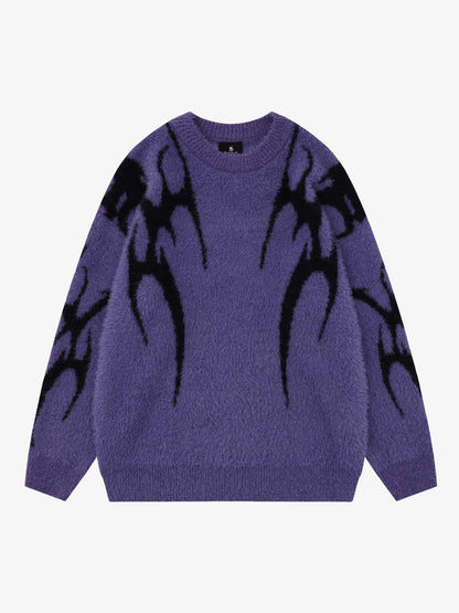 Jacquard Knit Sweater