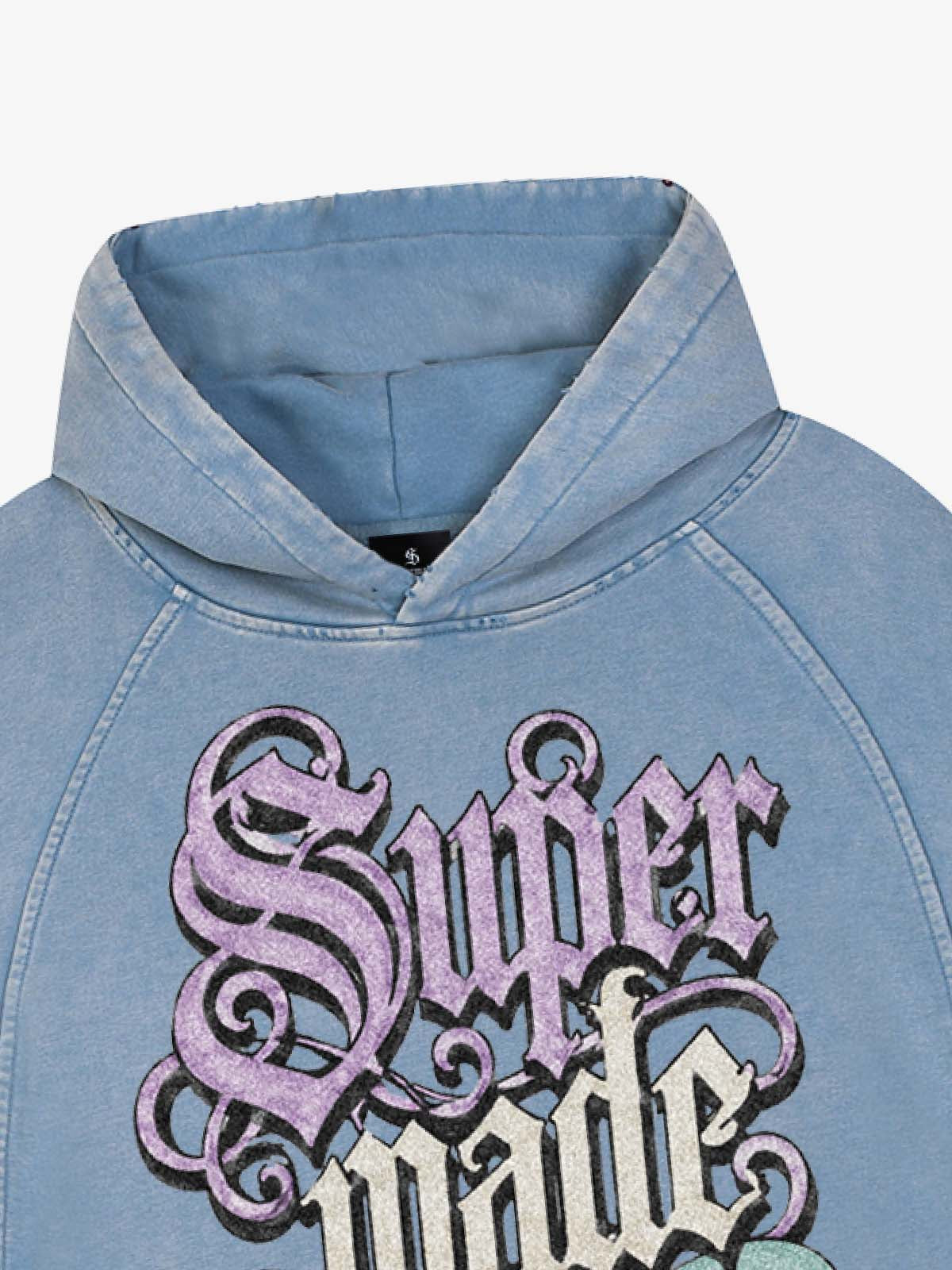 Sudadera con capucha gótica de serpiente
