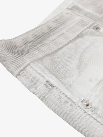 Mud-Washed Pocket Denim Jorts 
