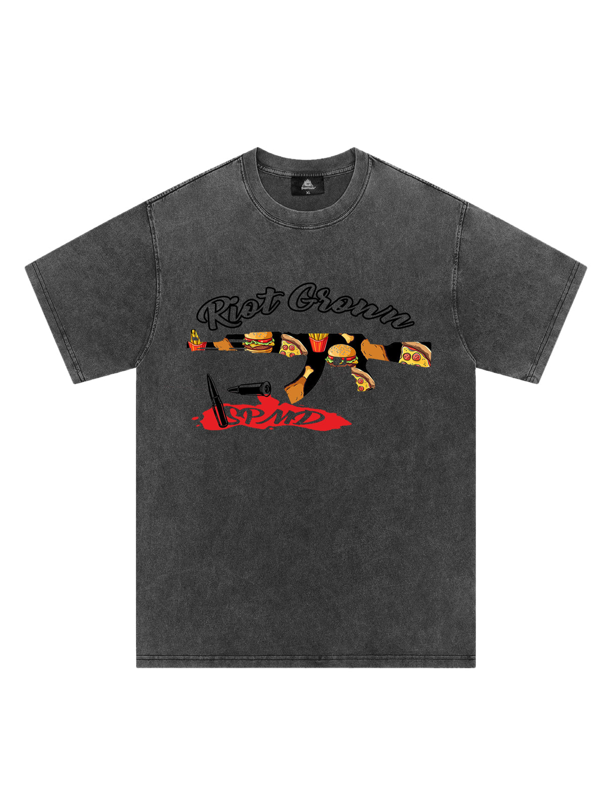 Original Funny AK Graphic Print T-shirt 