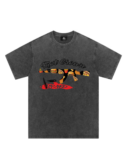 Original Funny AK Graphic Print T-shirt 