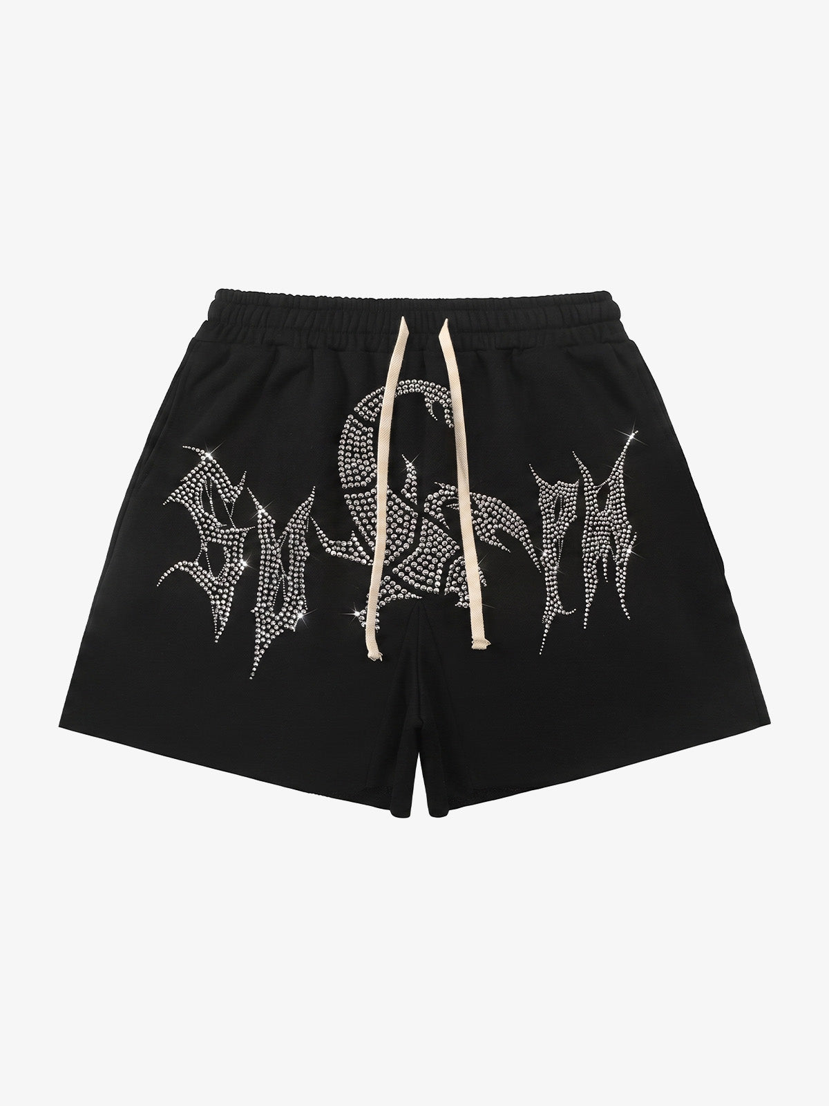 Rhinestone Scorpion Gothic Shorts 