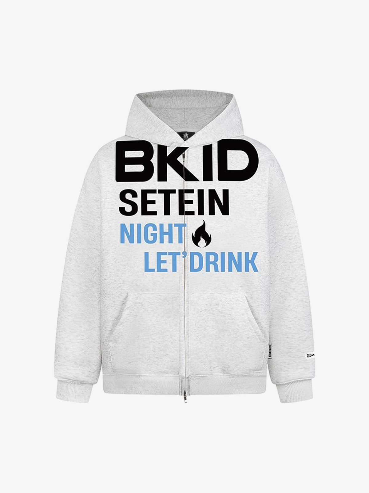 Stylish Hooded Sweatshirt with Bold Graphic Print for Night Out Adventures 
